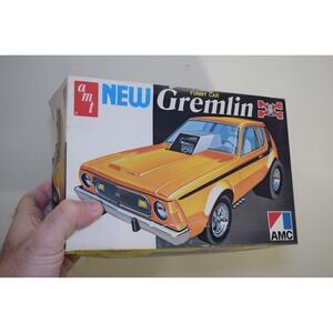 1975 New Gremlin X Funny Car AMT 1/25 Scale T368 Model Kit‎ RARE